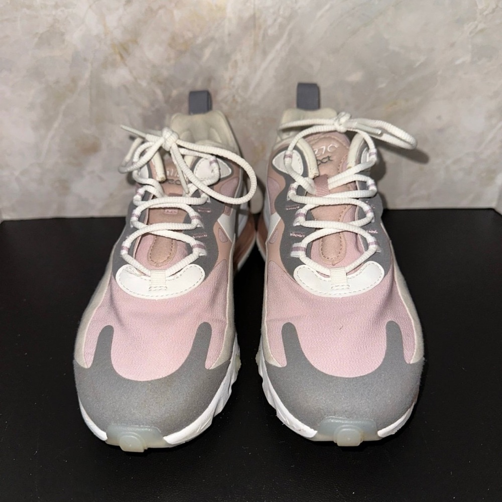 Nike Women's Pink and Gray Sneakers